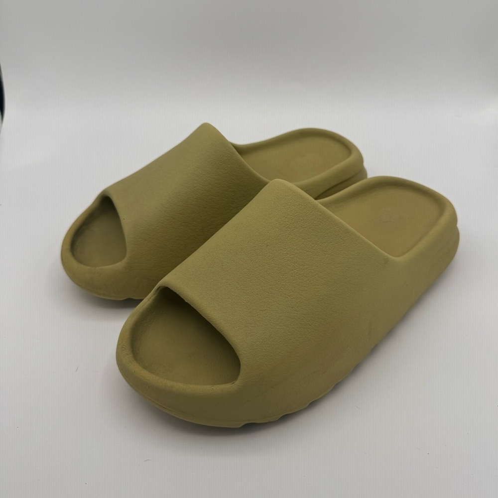 Adidas Olive Green Slides
